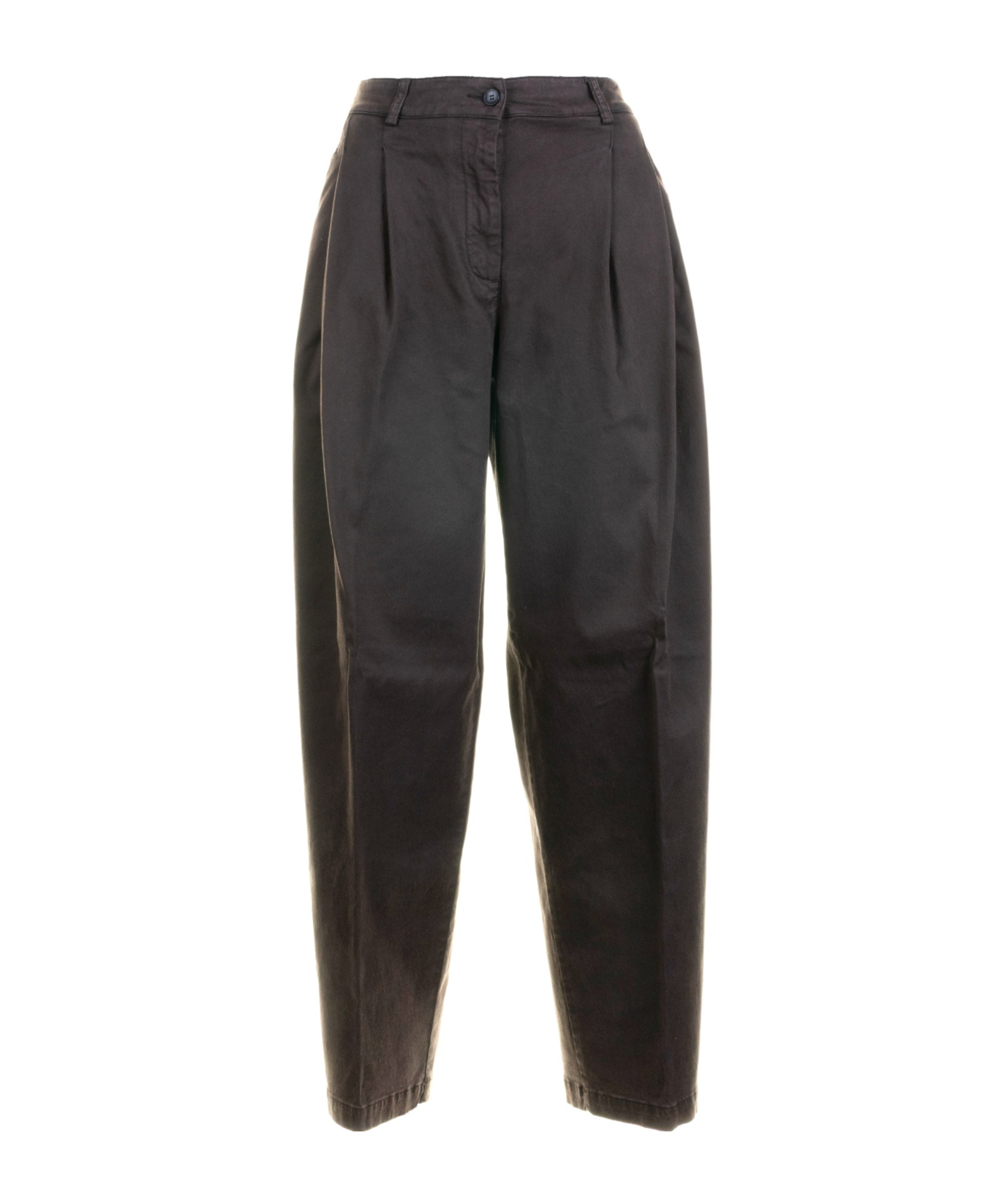 Seventy Pleated-front Trousers In Black
