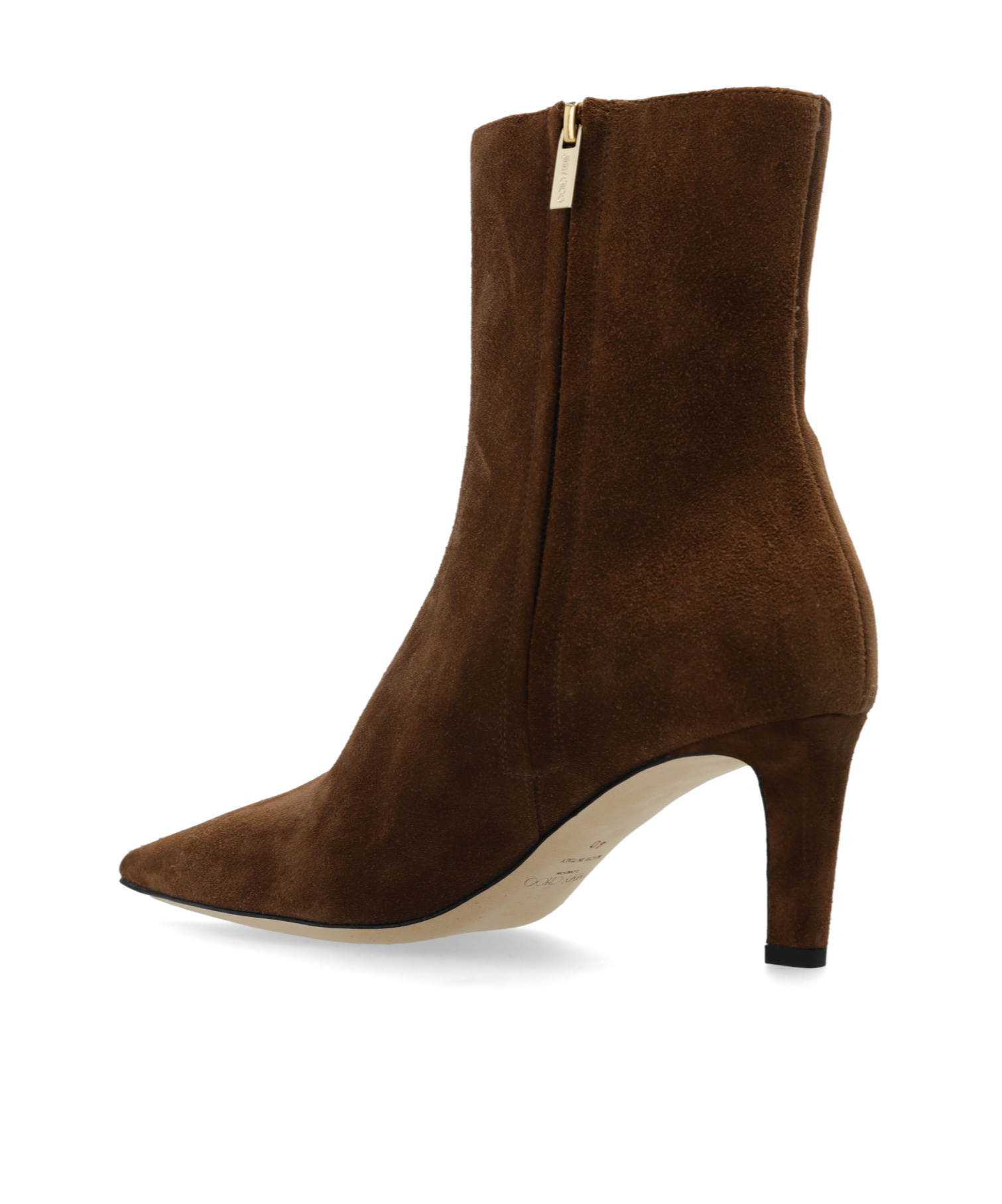 Jimmy Choo 65mm Alizze Boots In Brown