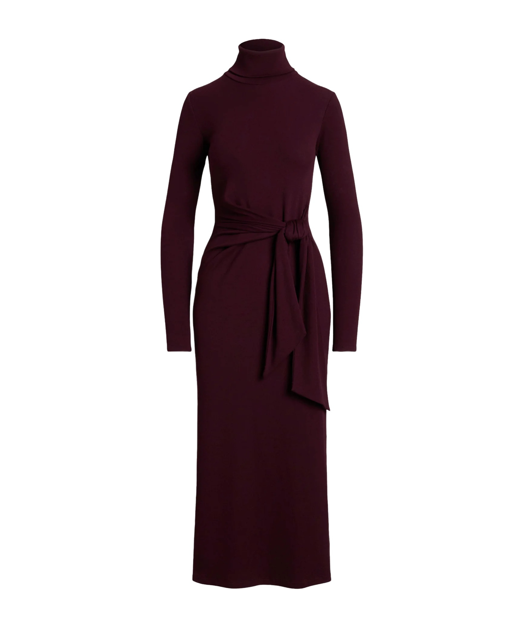 Ralph Lauren Long-sleeved Dress In Brown