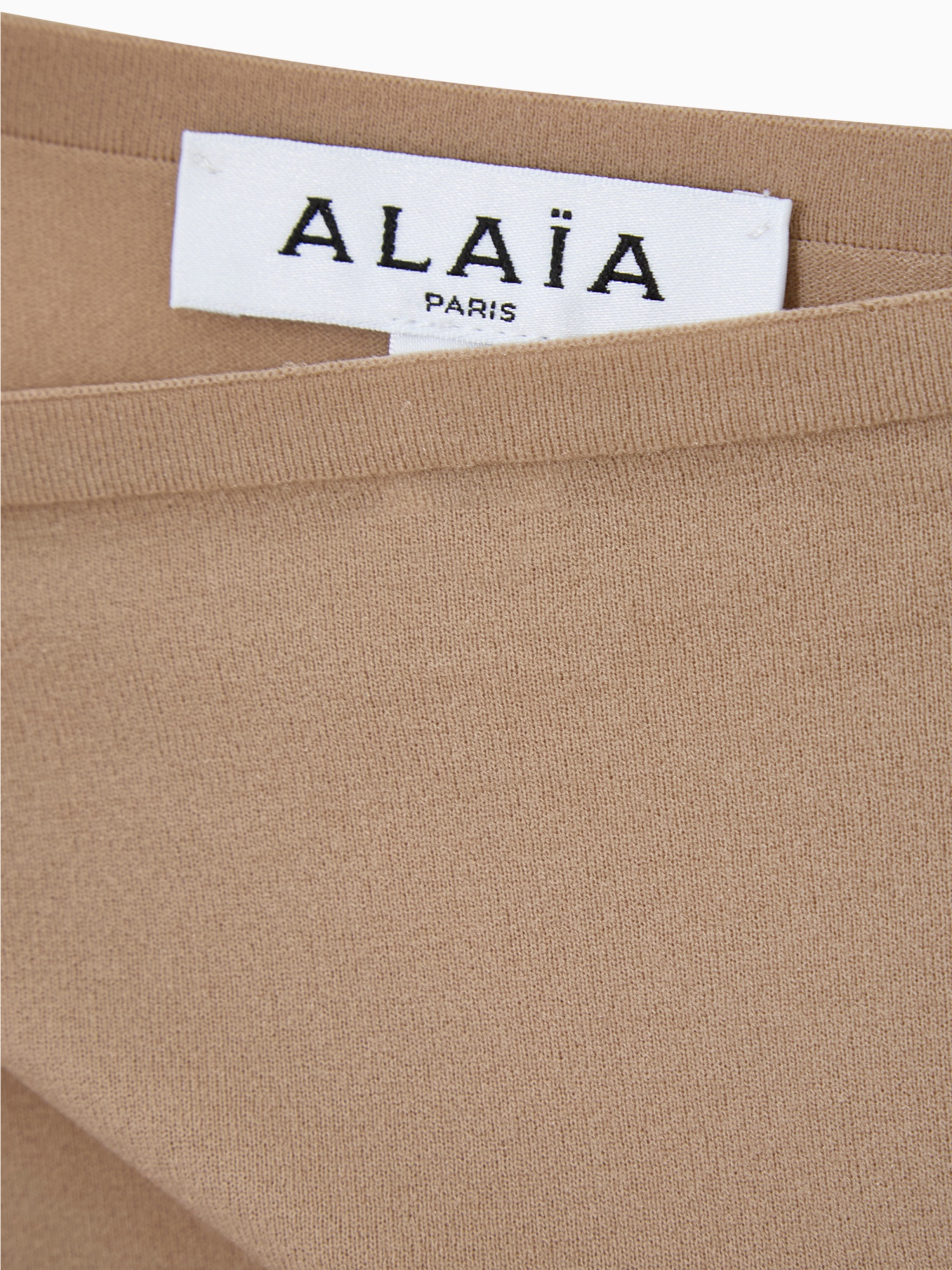 Alaïa Sleeveless Dress In Brown