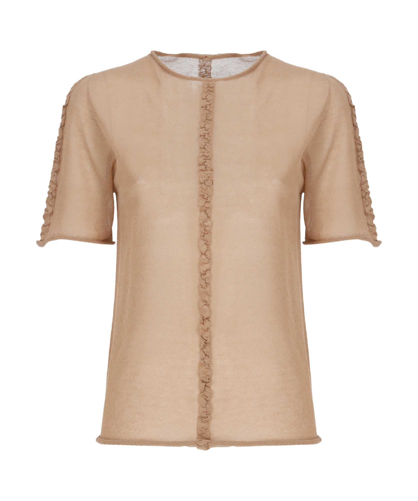 Uma Wang Semi-sheer T-shirt In Rose