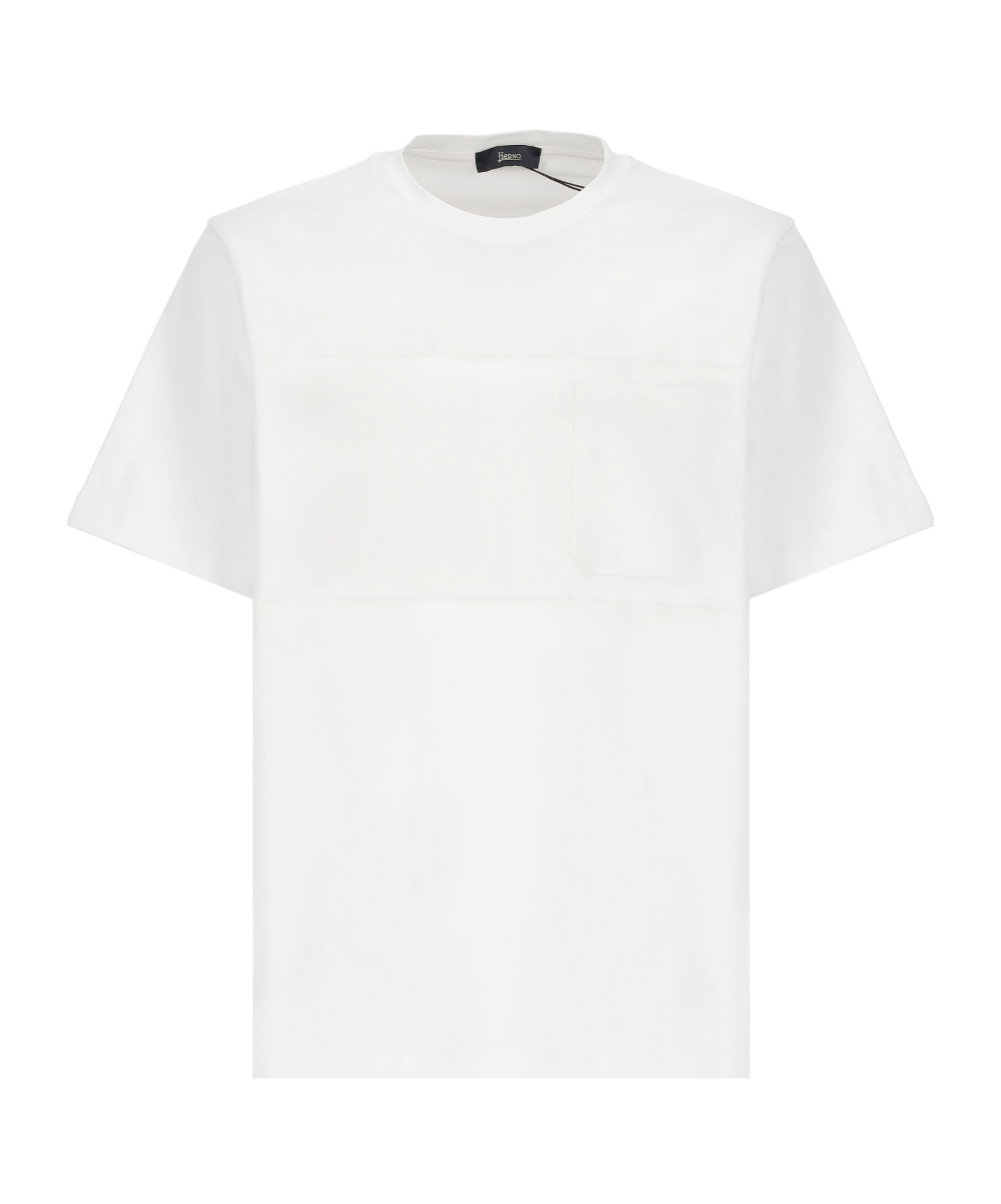 Herno Crewneck Short-sleeved T-shirt In White