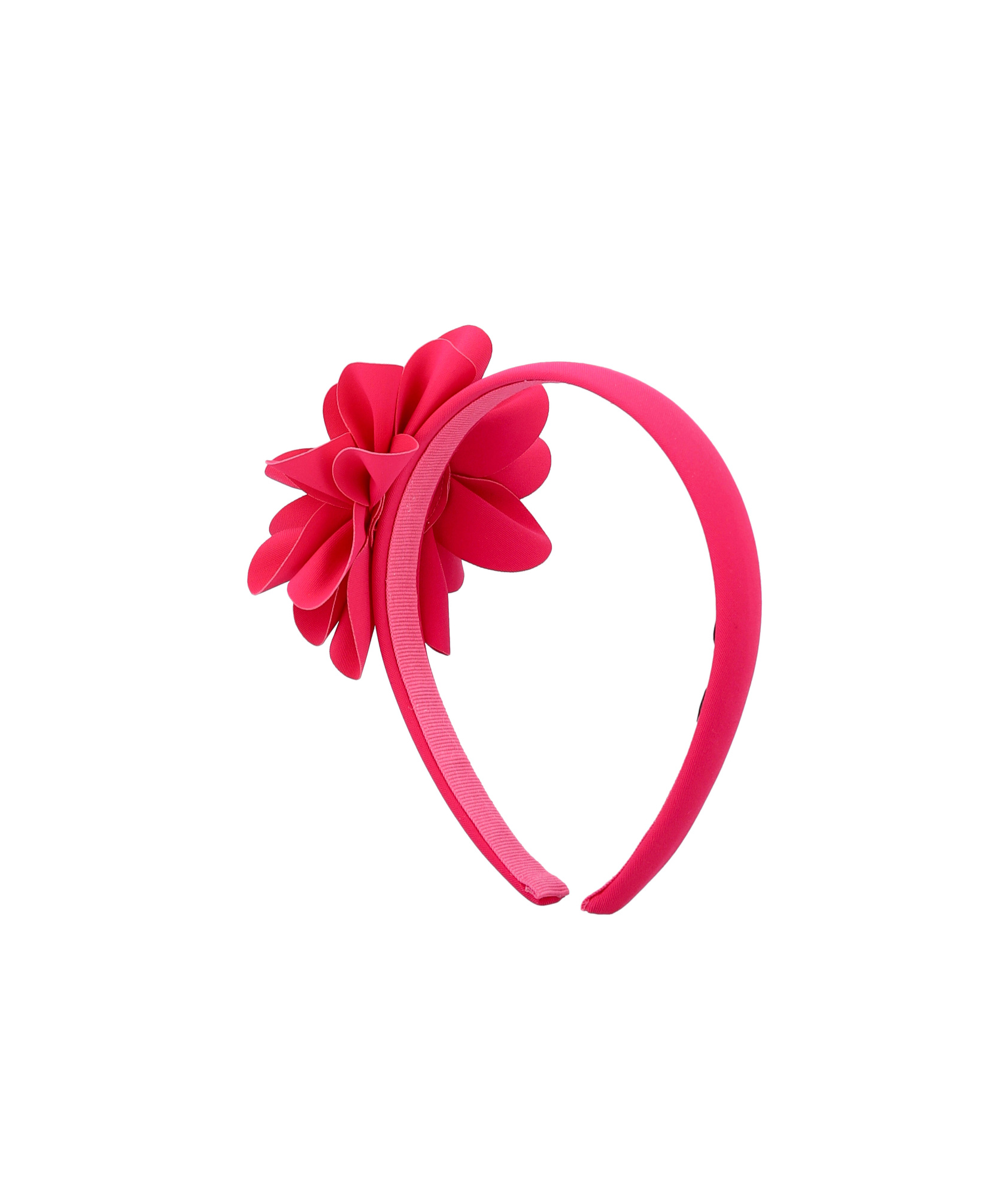 Il Gufo Flower Detail Headband In Red