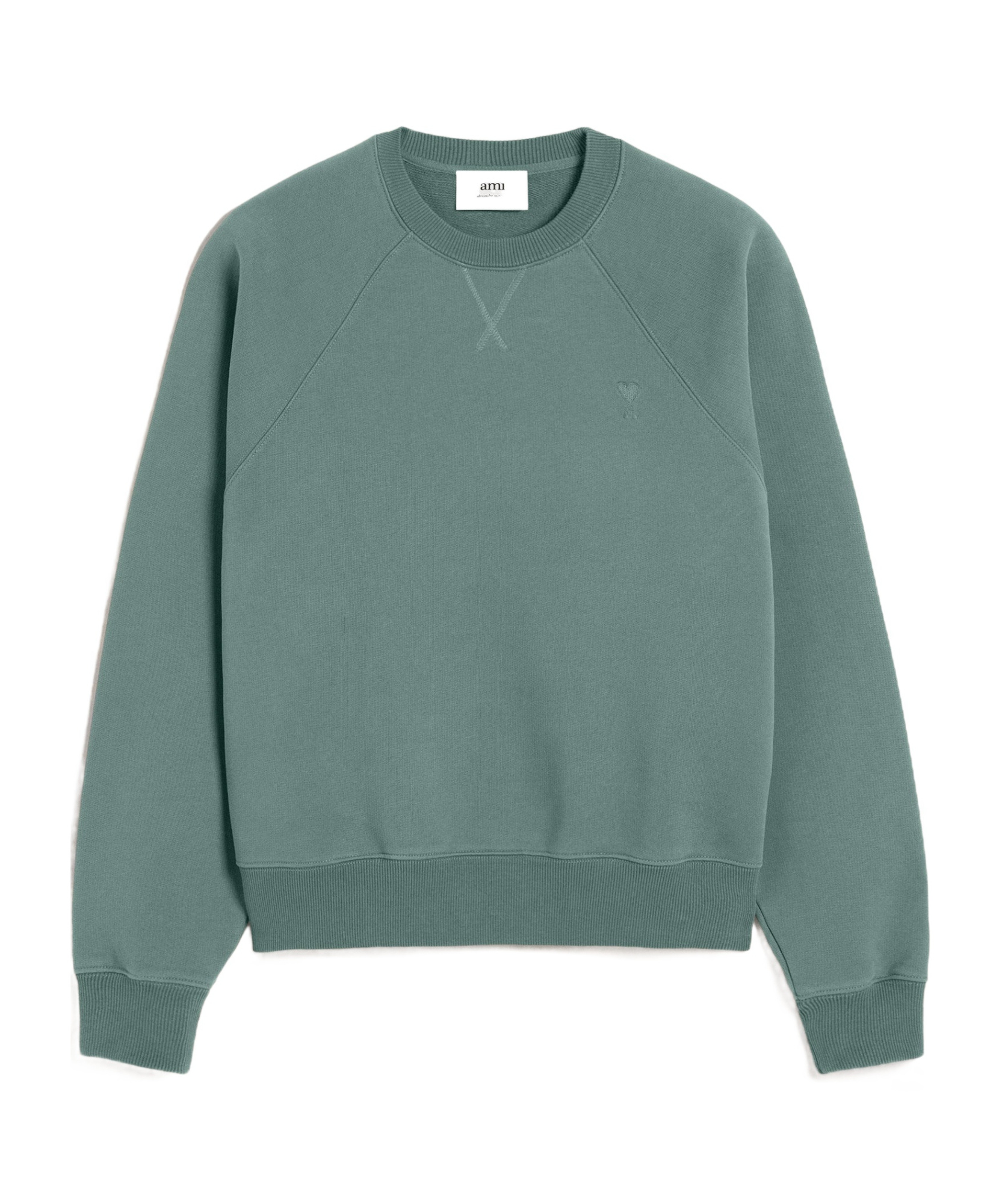 Ami Alexandre Mattiussi Adc Sweatshirt In Green