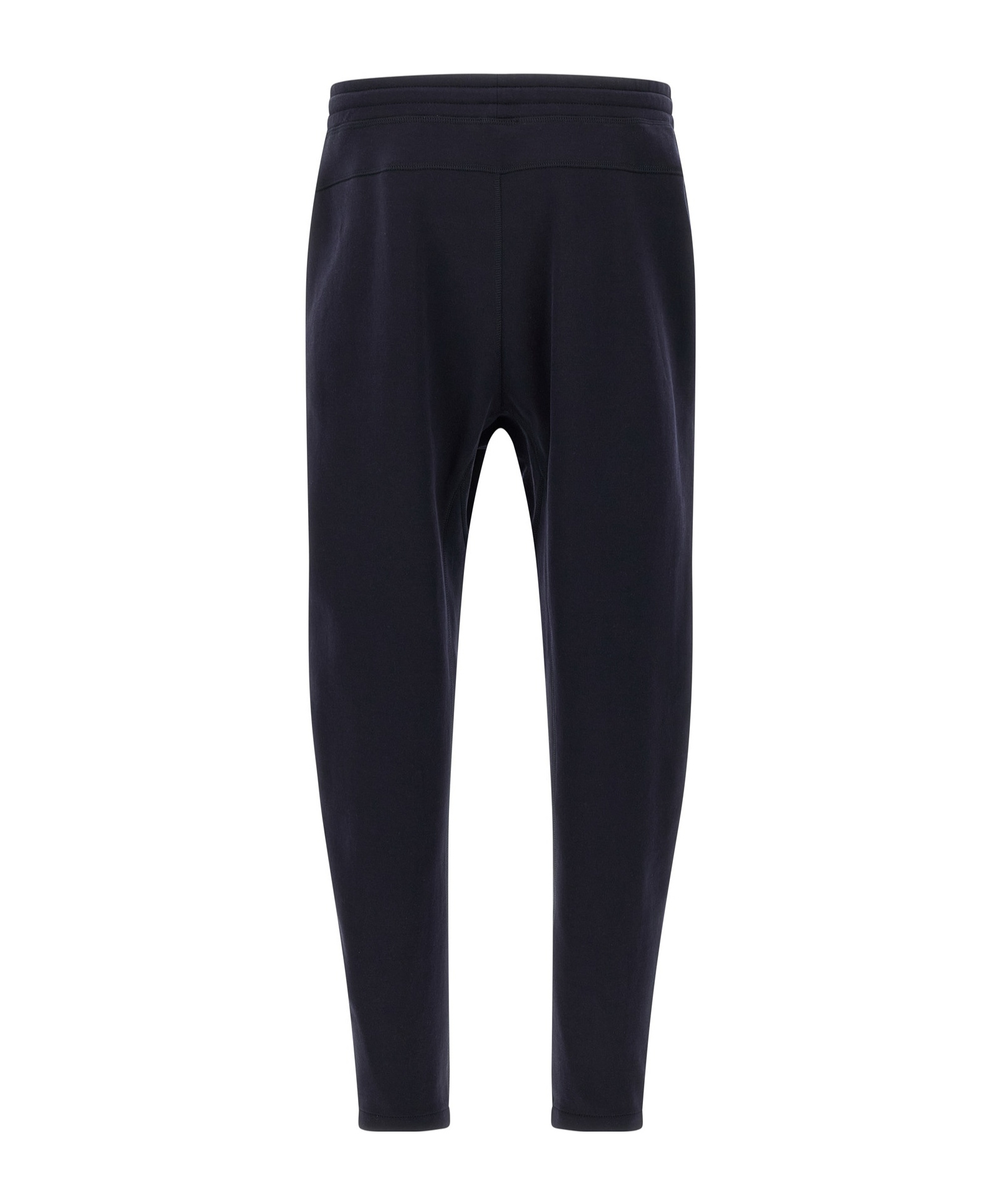 Brunello Cucinelli Casual Joggers With Drawstring And Stripes In Black