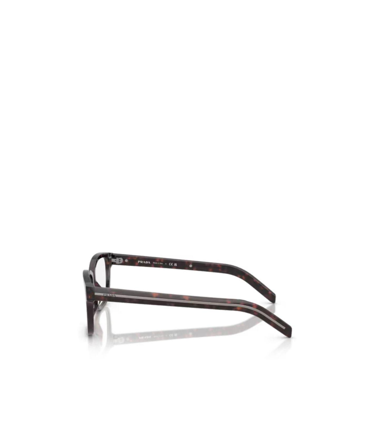 Prada Full Frame Plain Mirror In Gray