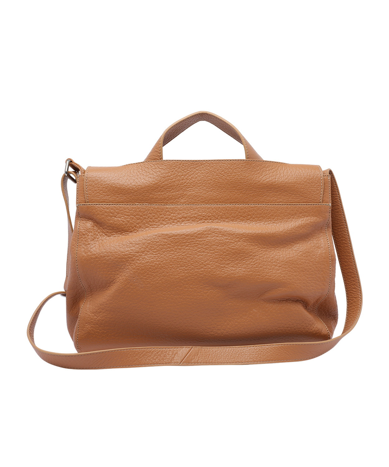 Shop Vic Matie Top Handle Shoulder Bag In Brown
