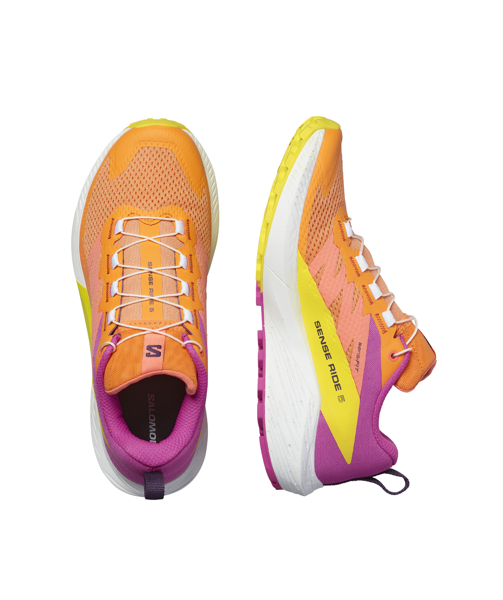 Salomon Sense Ride 5 Cross-country Running Shoes In Multicolor