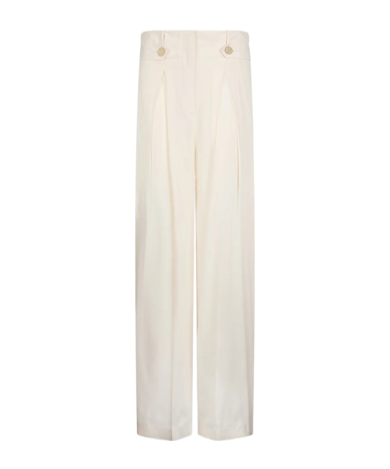 Liu •jo Pleated Casual Pants In Neutral