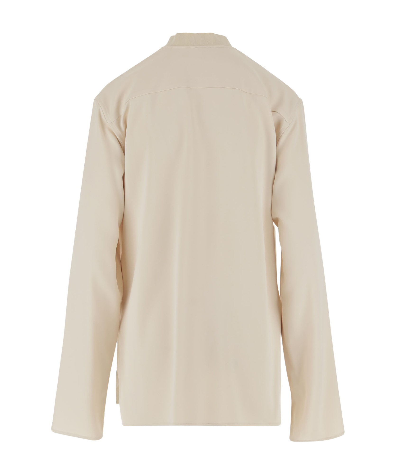 Shop Jil Sander Zip-up Jacket In Nude