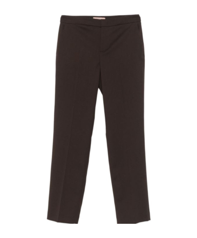 Twinset Straight-leg Trousers In Black