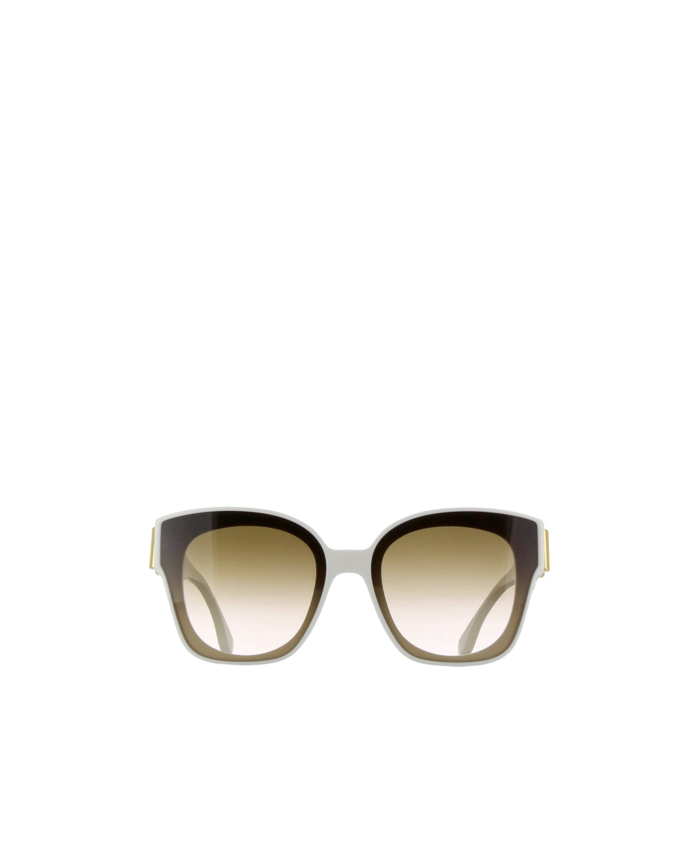 Fendi Logo Sunglasses In Nude