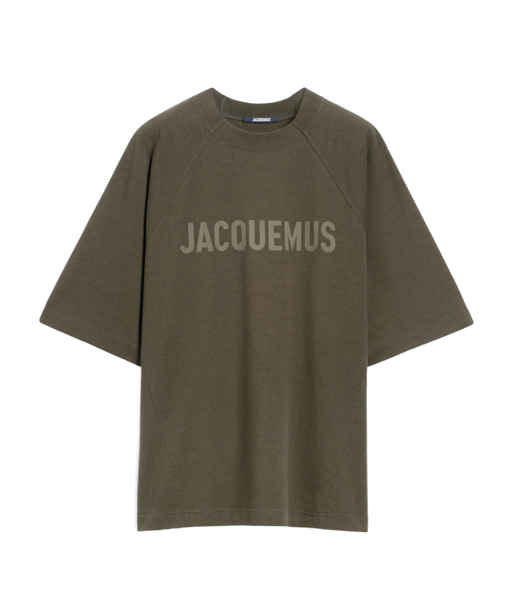 Jacquemus Item O-neck Short-sleeved T-shirt In Military Green
