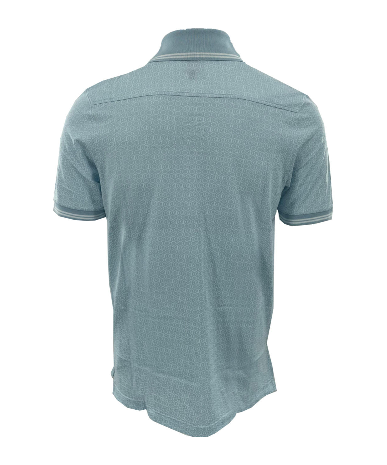DUNHILL BUCKLE SHORT-SLEEVED POLO SHIRT 