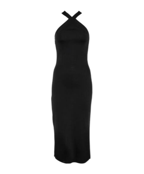 Nili Lotan Midi Dress In Black