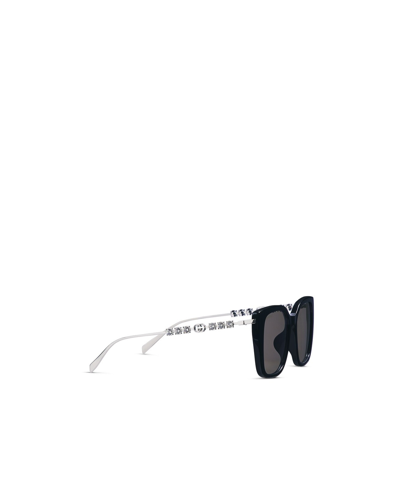 Gucci Low Nose Bridge Fit Sunglasses In Black