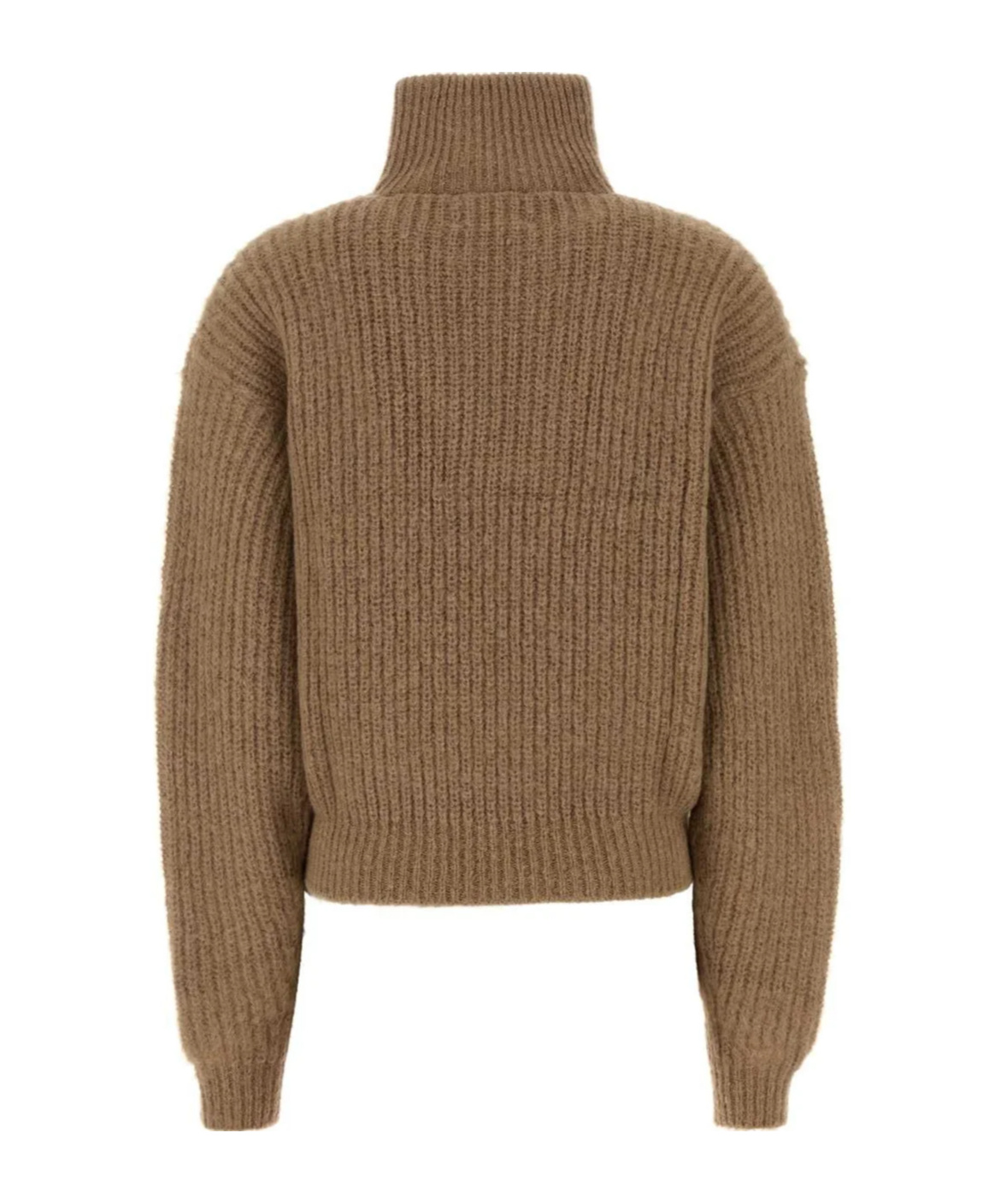 Isabel Marant Étoile Isabel Marant Etoile Camel Mohair Blend Danita Sweater In Animal Print
