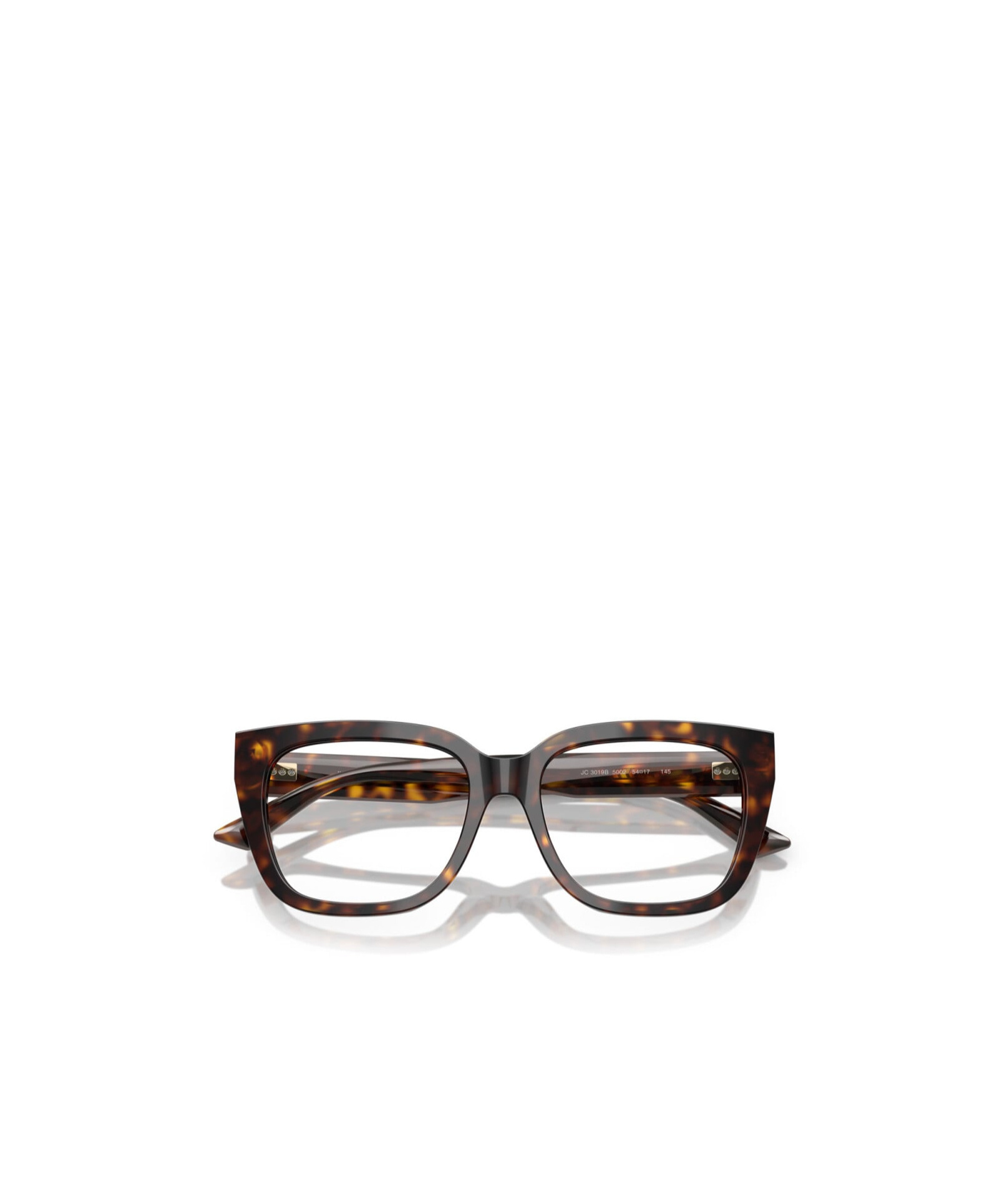 Jimmy Choo Tortoiseshell-effect Glasses In Black