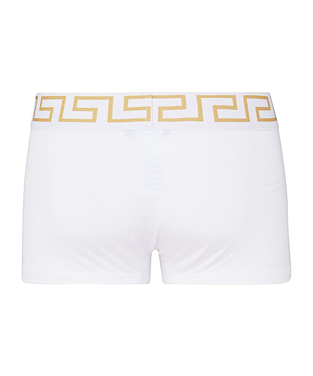 Versace Pack Of Two Boxer Shorts With Greek Motif In Black