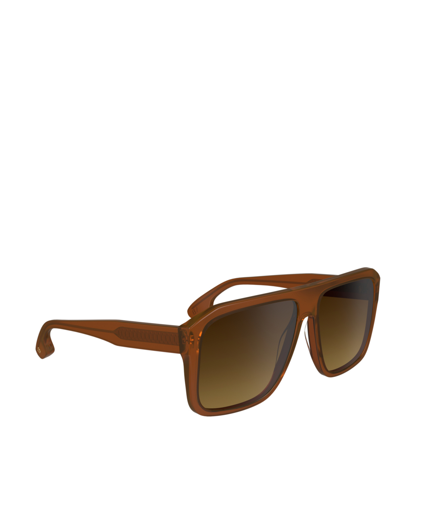 Victoria Beckham 59mm Chain Navigator Sunglasses In Neutral