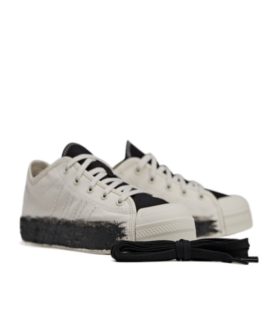 Shop Y-3 Nizza Lo Sneakers In Black