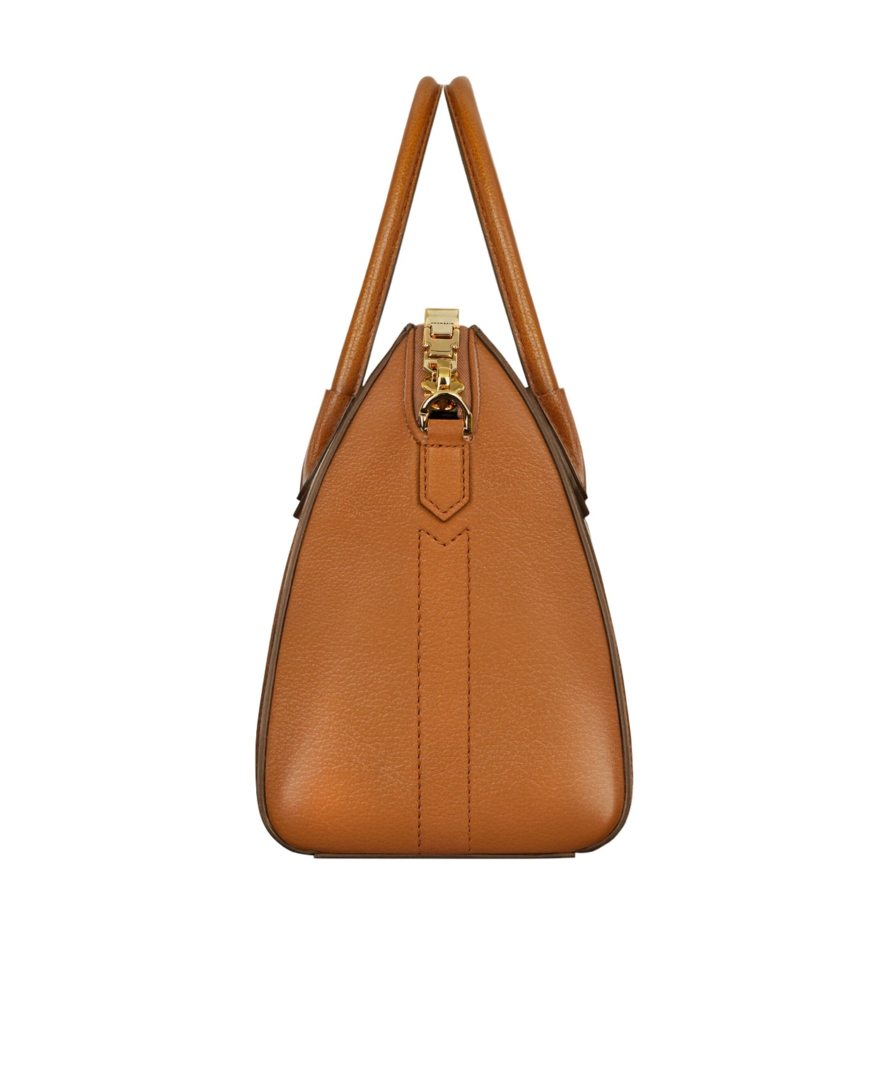 Givenchy Antigona Small Top-handle Bag In Shiny Tumbled Leather In Brown