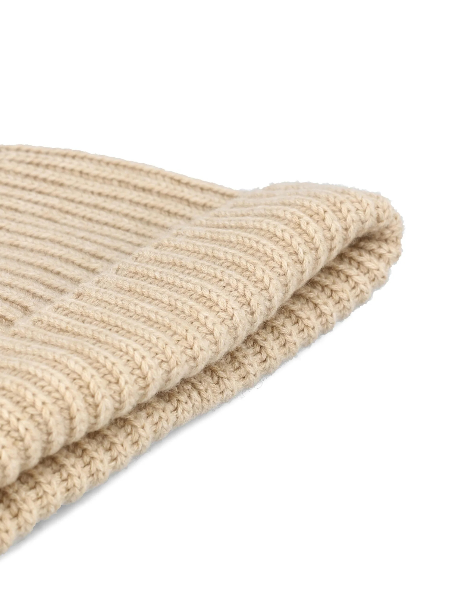 Loro Piana Turn-up Hem Knitted Beanie In Neutral
