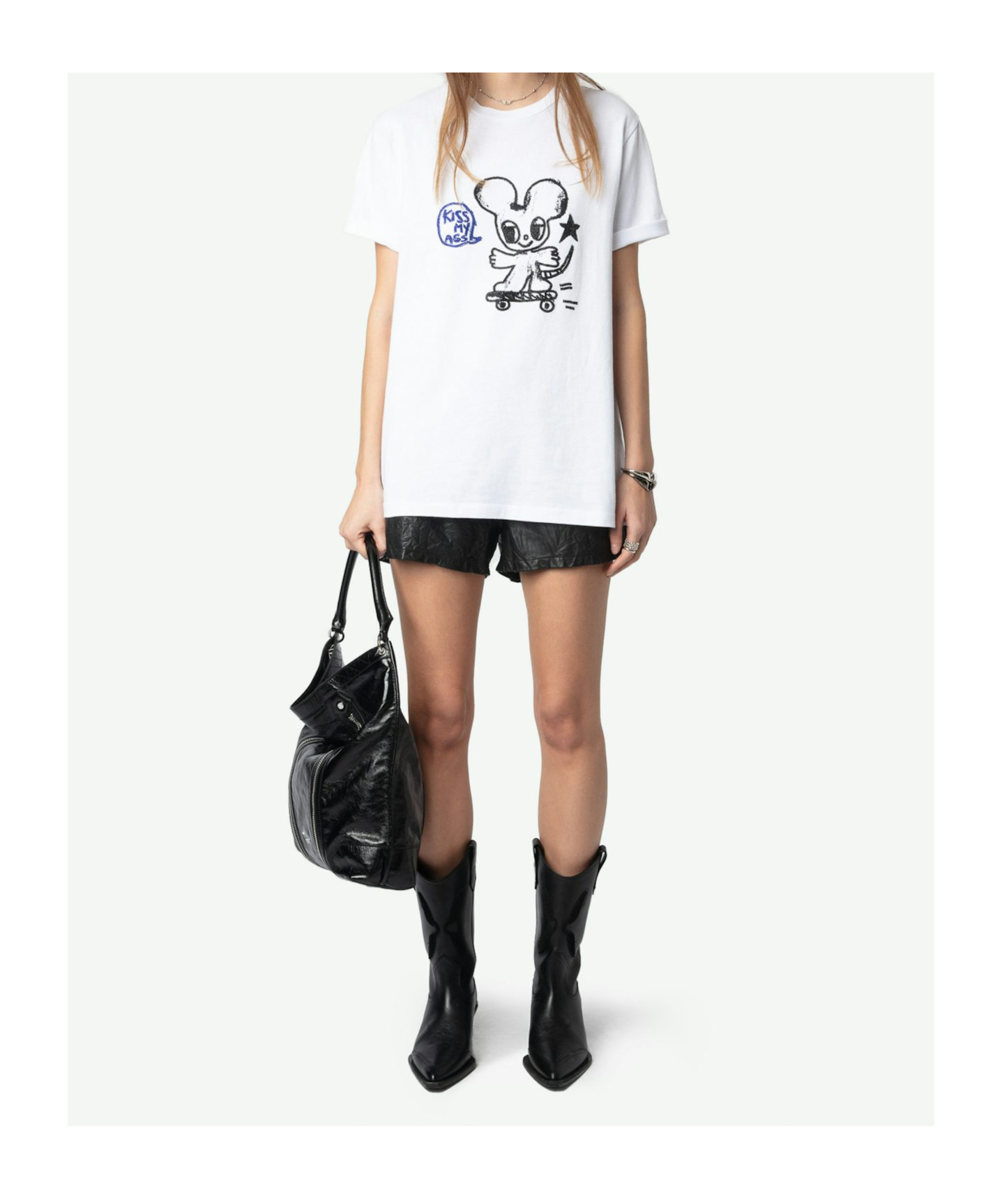 Zadig & Voltaire Short-sleeved T-shirt In White