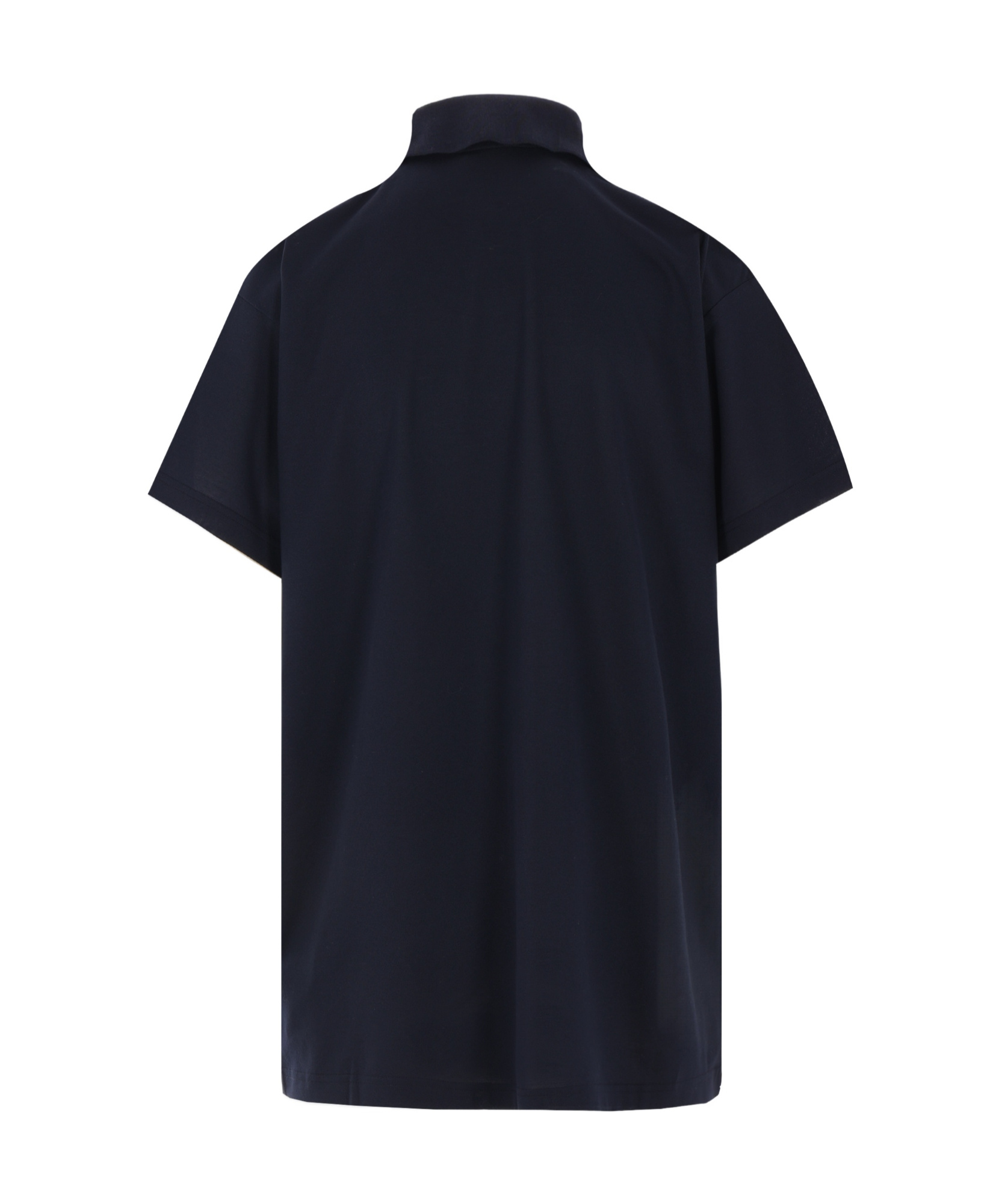 Balenciaga Logo's Polo Shirt In Black