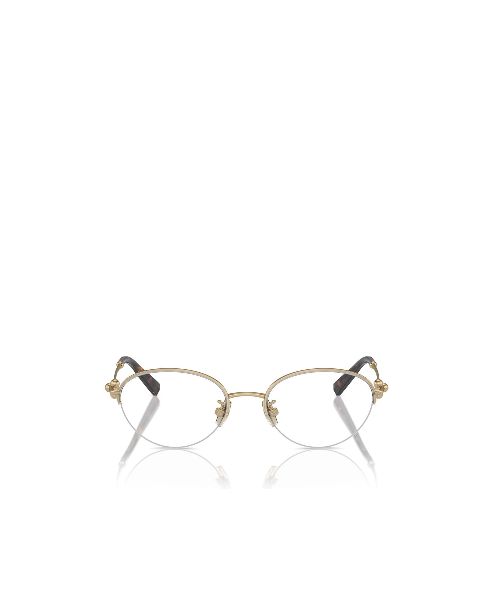 Tiffany & Co Tiffany Silver Opaque Titanium Optical Glasses In White