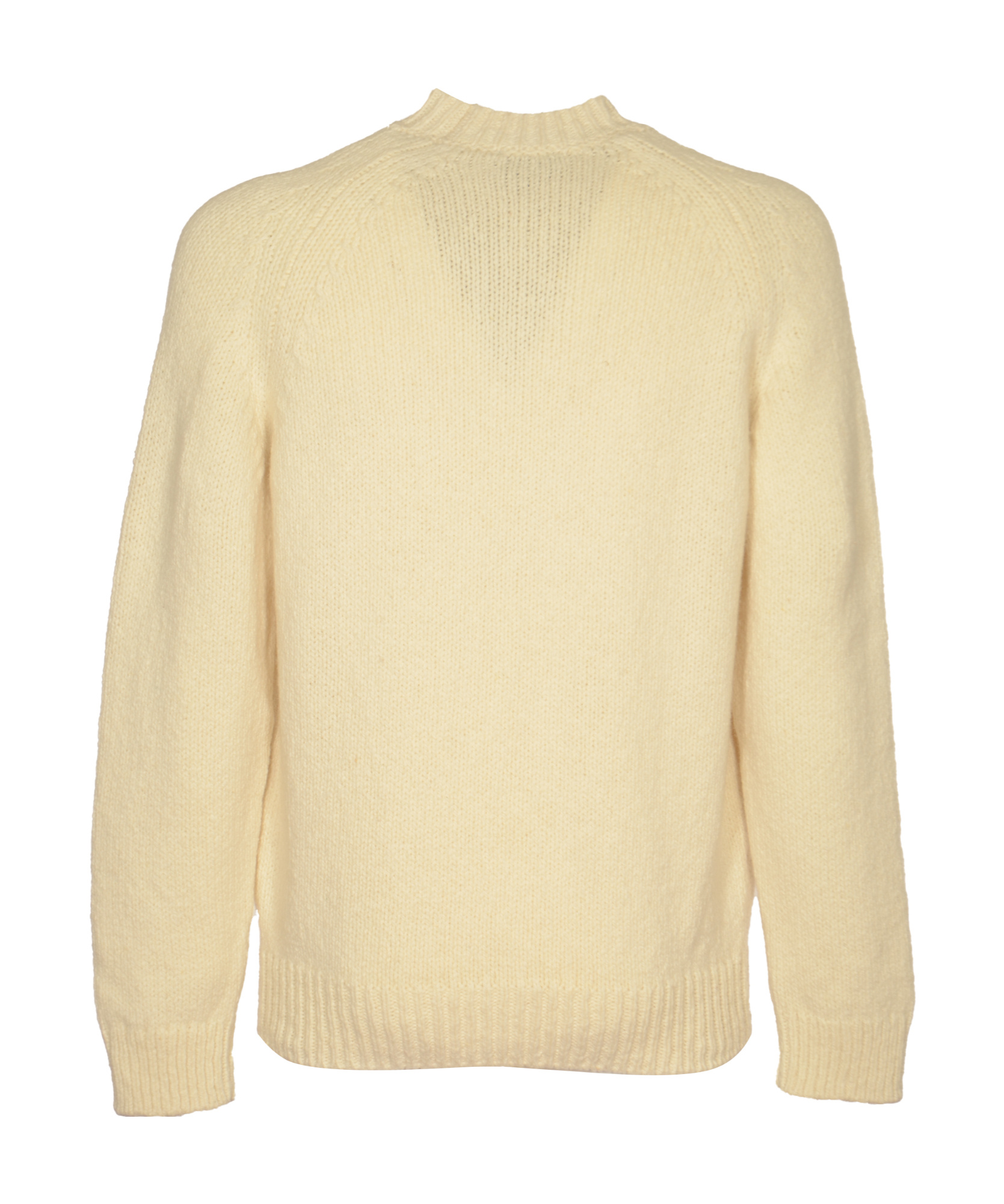 Apc A.p.c. Harris Crewneck Knitted Jumper In Nude