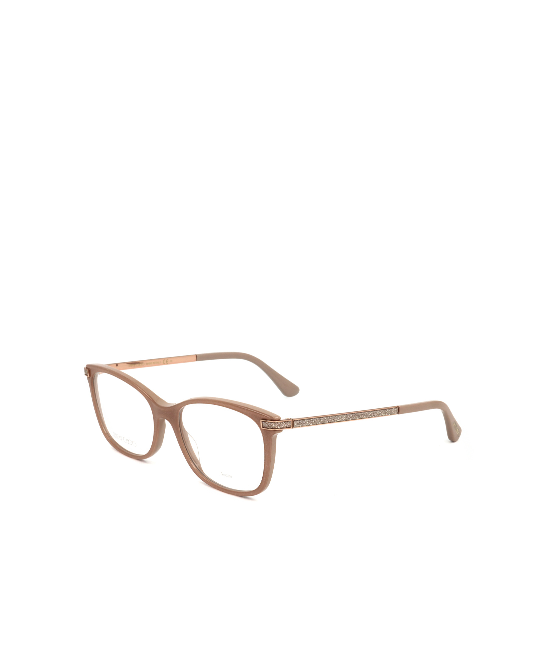 Jimmy Choo Eyewear Square Frame Glasses In White