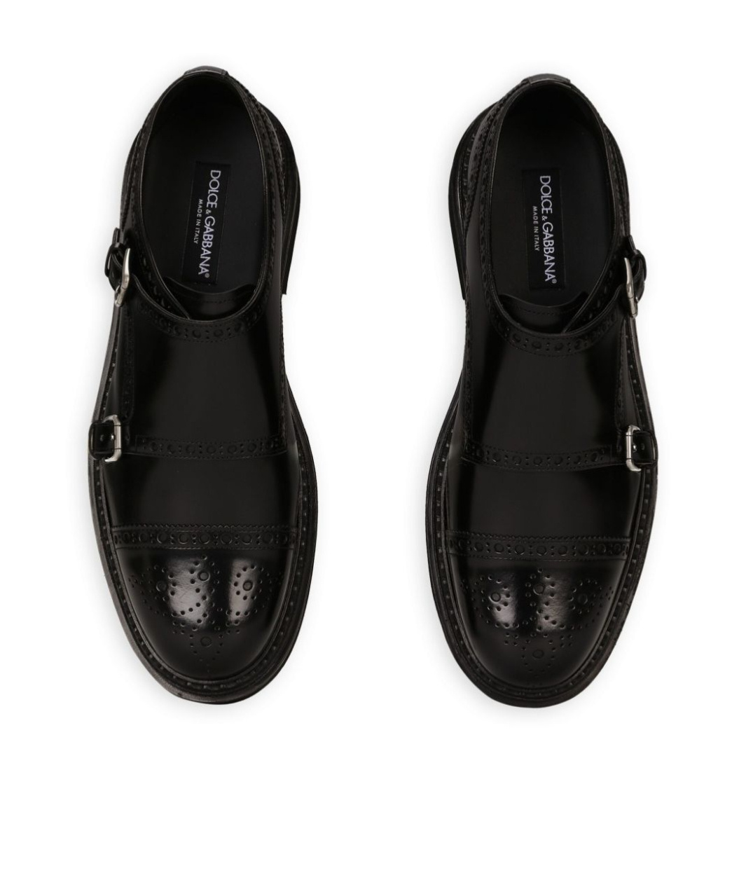 Dolce & Gabbana Dolce&gabbana Black Monkstrap Loafer In Black