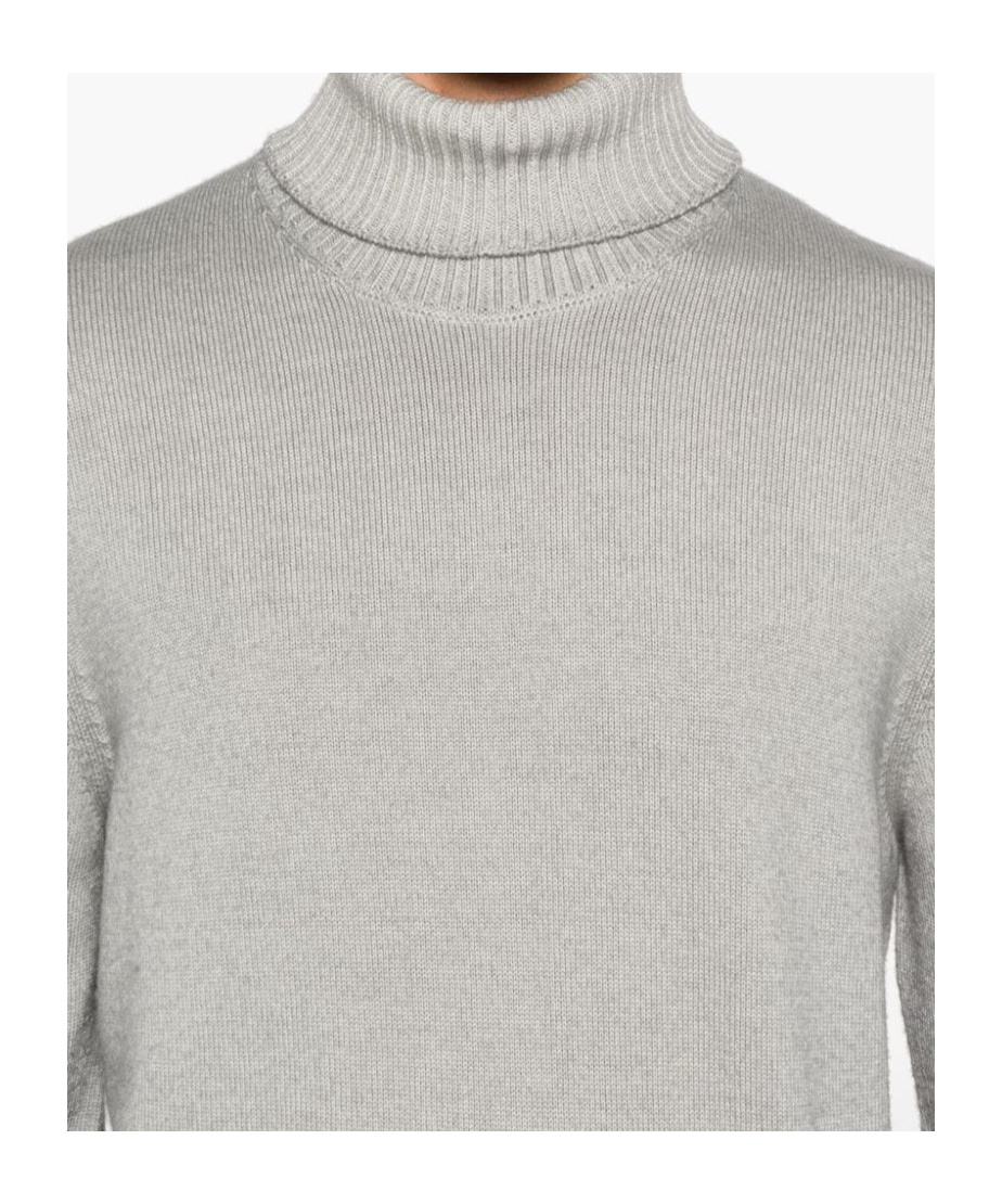 Drumohr Turtleneck Sweater In Gray