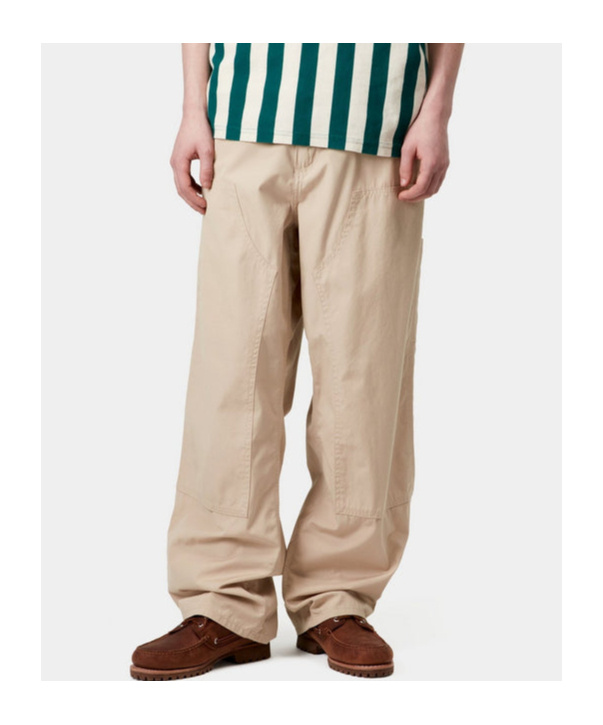 Carhartt Rganic Cotton Double Knee Pants In Nude