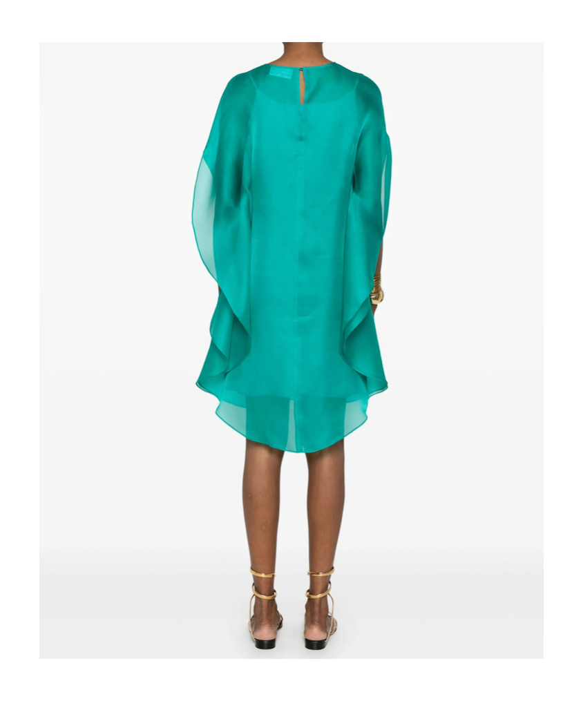 Gianluca Capannolo Iris Midi Dress In Green