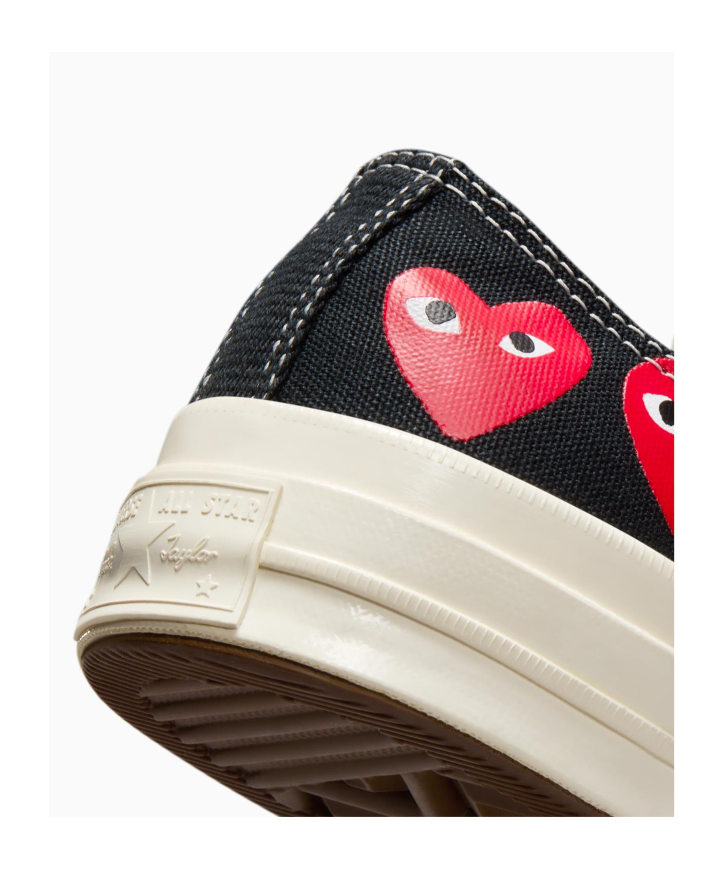 Shop Comme Des Garçons Play X Converse Converse X Comme Des Garçons Play Chuck 70 Trainers In Multicolor