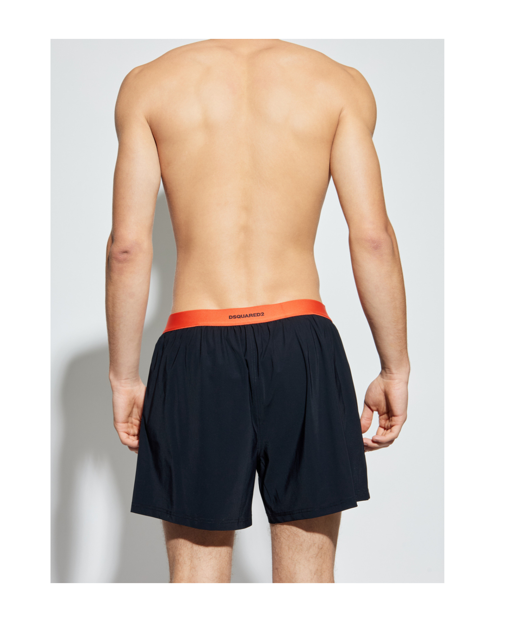 Dsquared2 Logo Shorts In Black