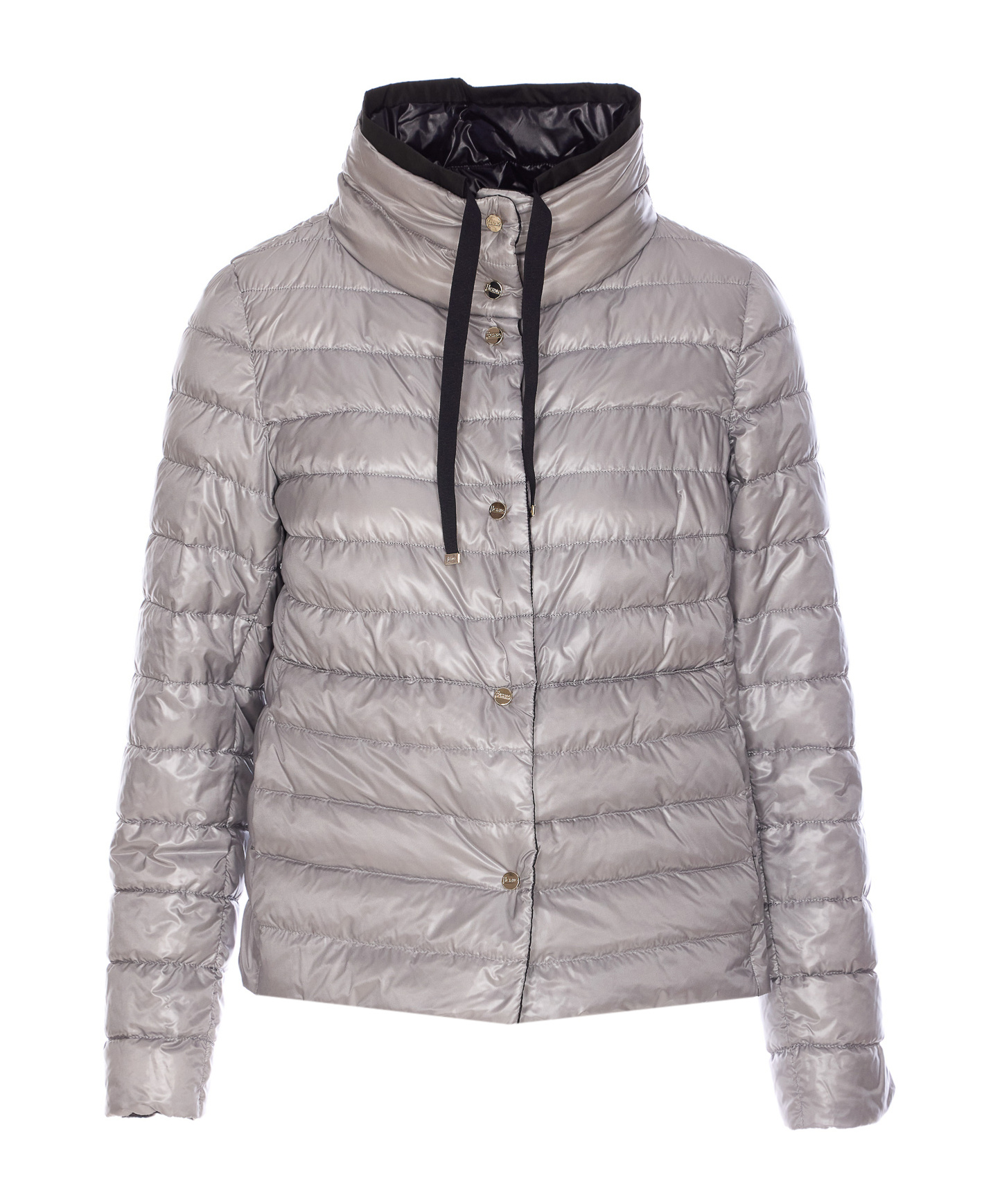 Herno Reversible Light Down Jacket In Black