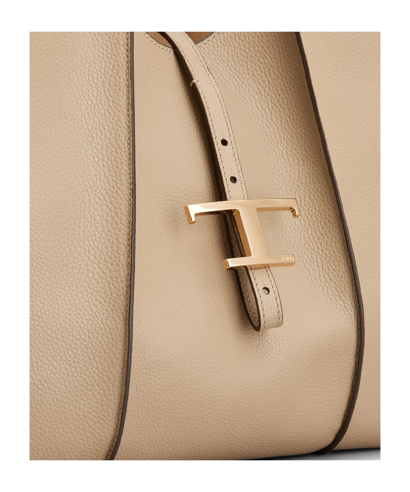 Tod's T Timeless Small Tote Bag In Nude