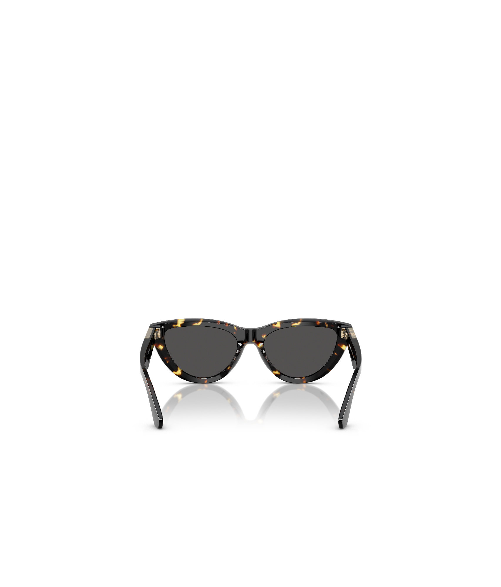 Burberry Geometric Frame Sunglasses In Black