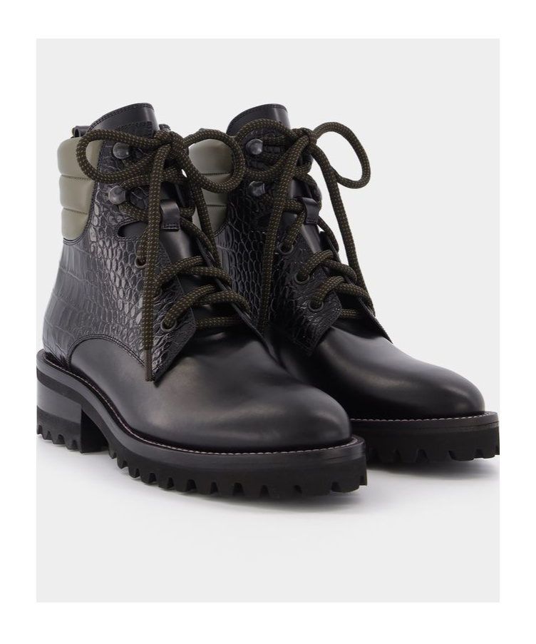 Fabrizio Viti Dolomite Tread Boots In Black