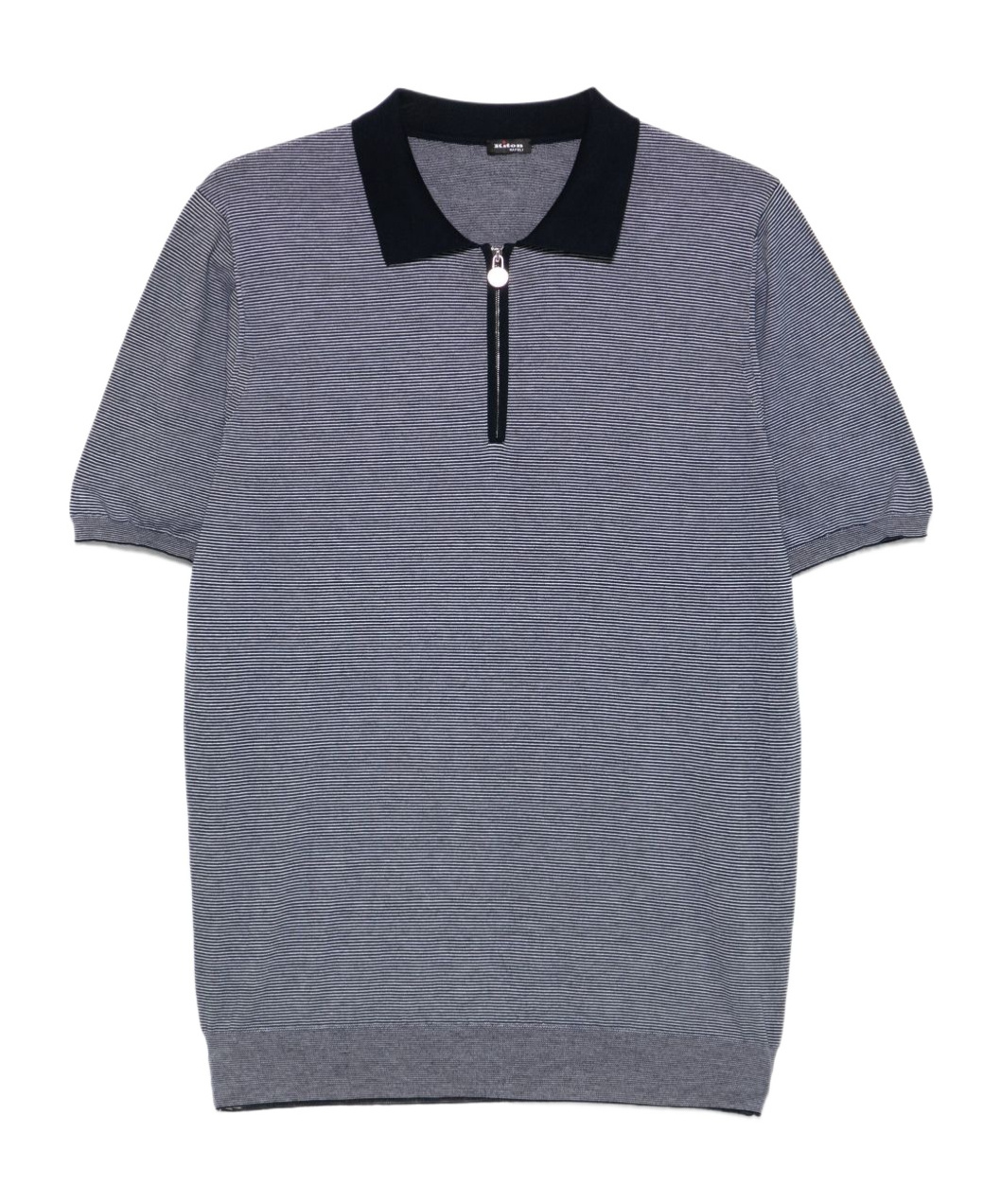 KITON LONG-SLEEVED POLO SHIRT 