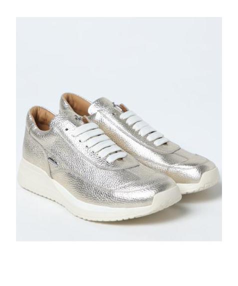 Cesare Paciotti Lace-up Low-cut Casual Shoes In White