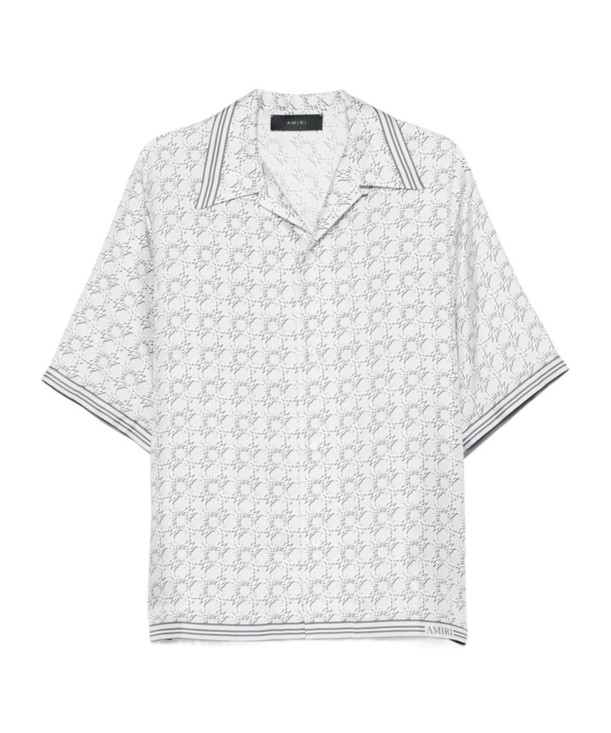 Amiri Short-sleeved Shirt In White