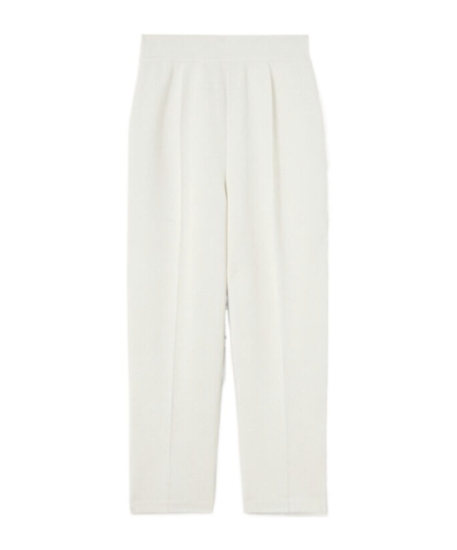 Loro Piana Straight Casual Pants In White