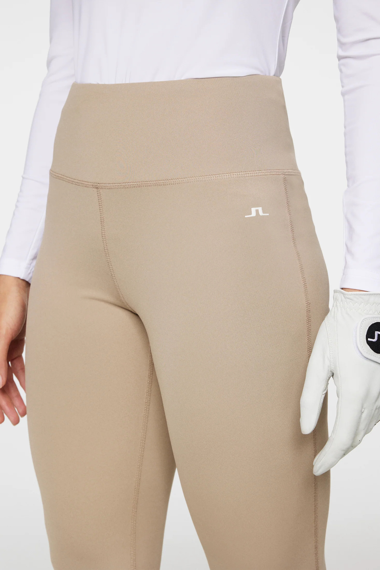 J. Lindeberg Fiona Flared Leggings In Brown