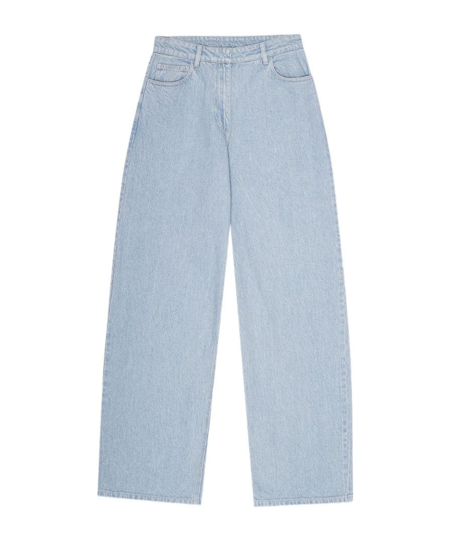 Remain Birger Christensen Cocoon Denim Pants In Blue