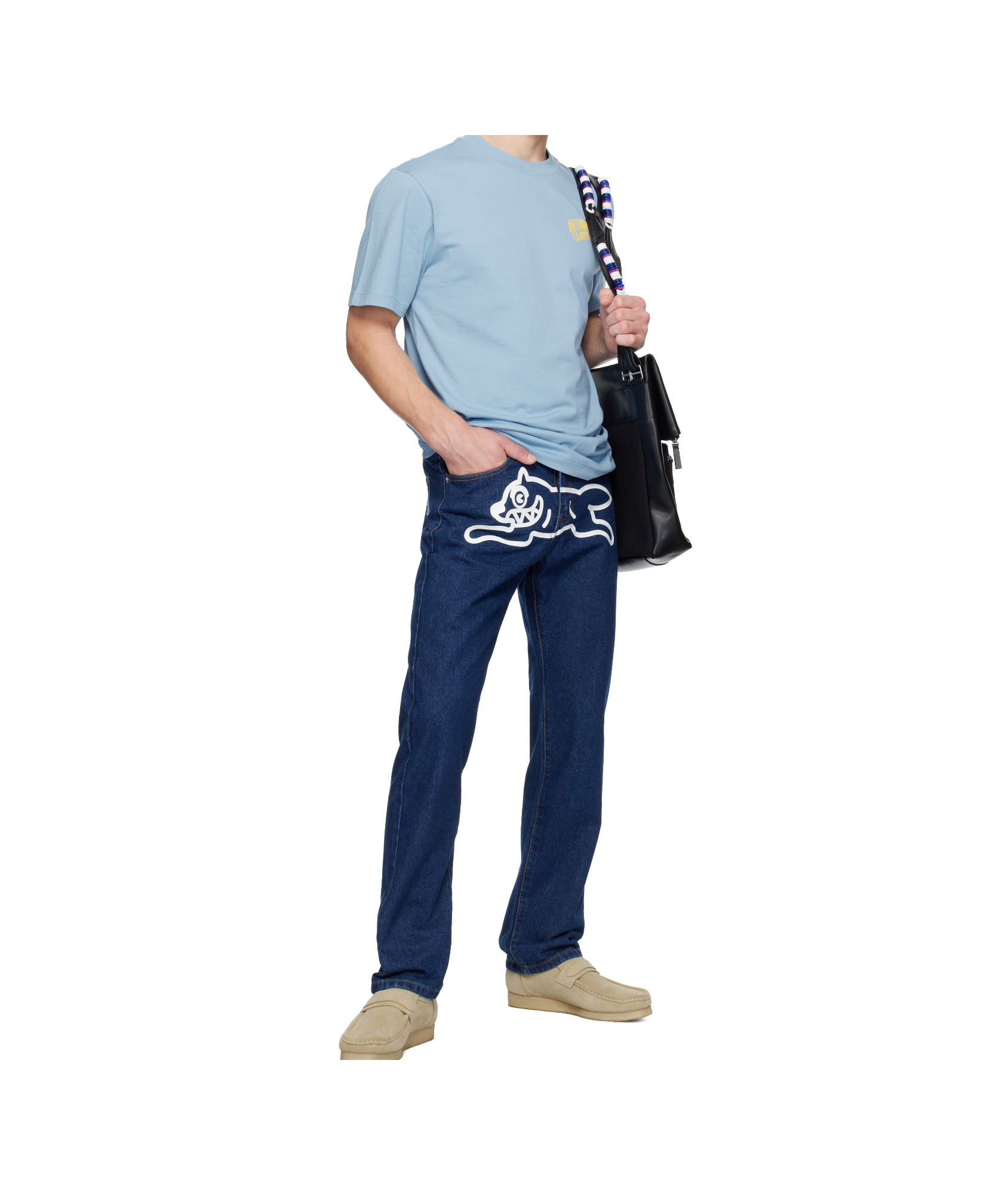 Shop Icecream Running Dog Jeans In Blue