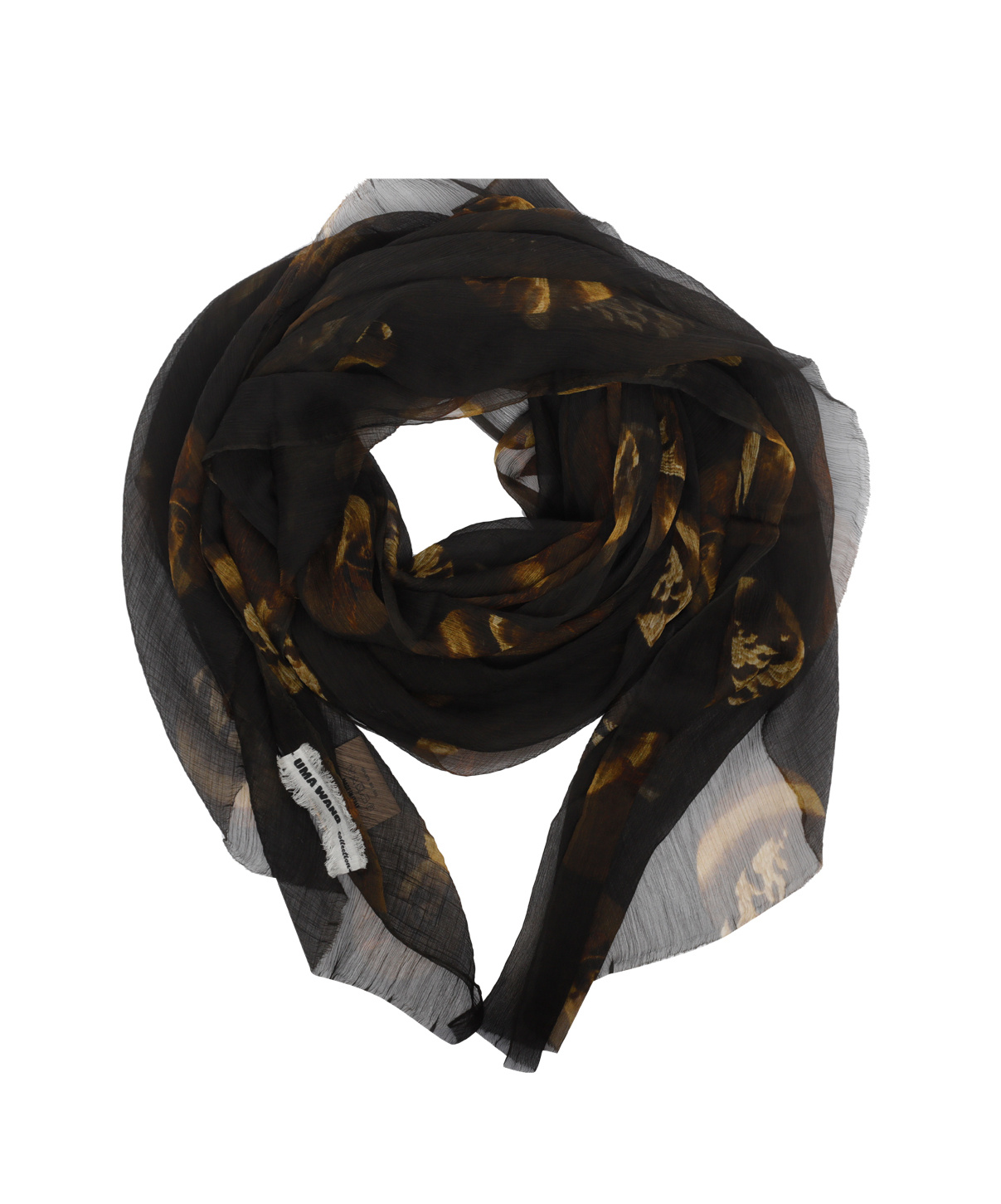 Uma Wang Emisfero Scarf In Black